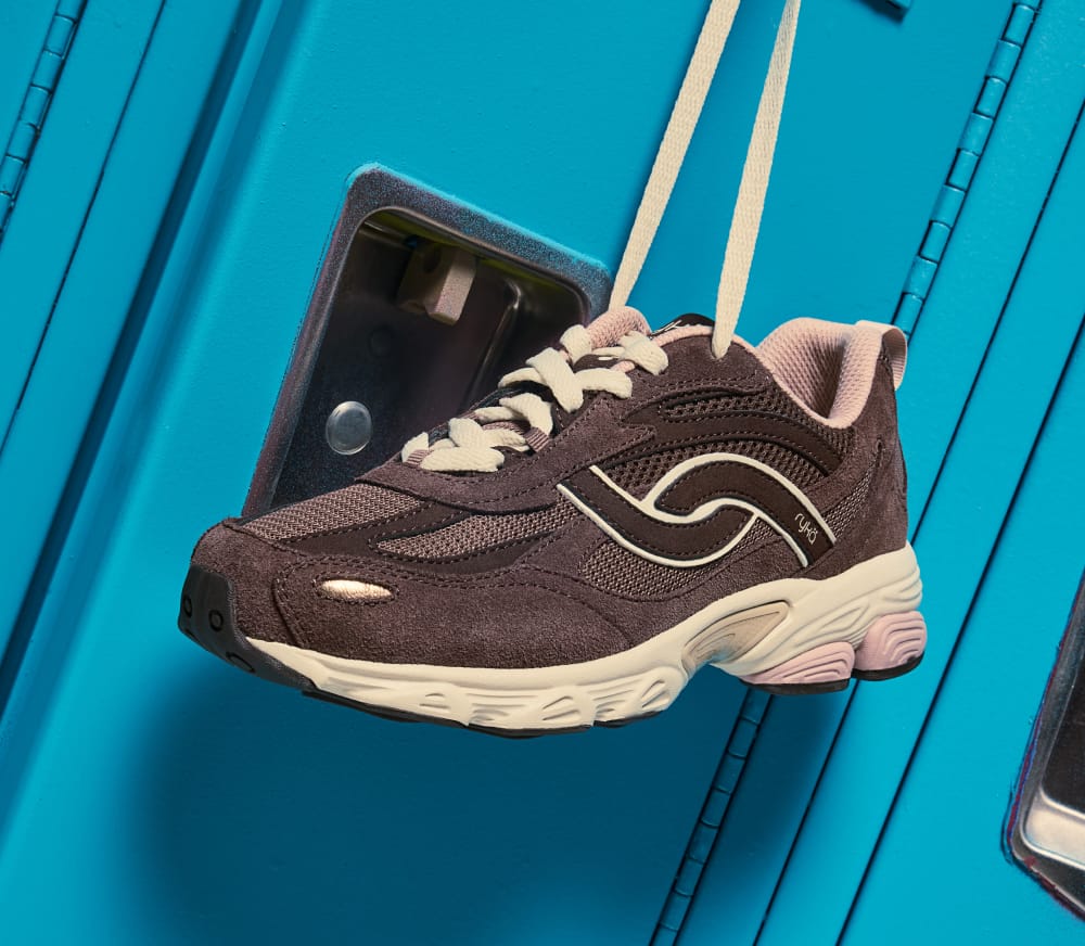 Brown sneaker