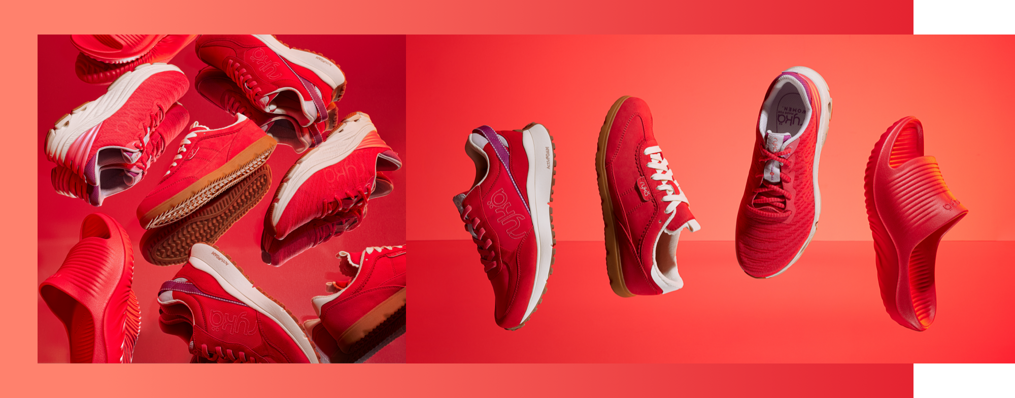 Red Rykä shoes