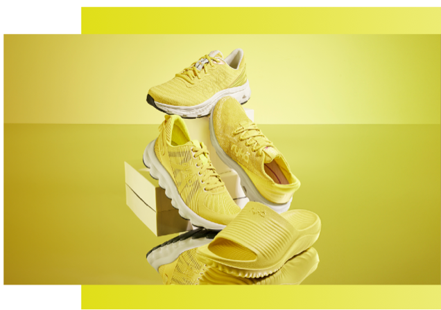 Yellow Rykä shoes
