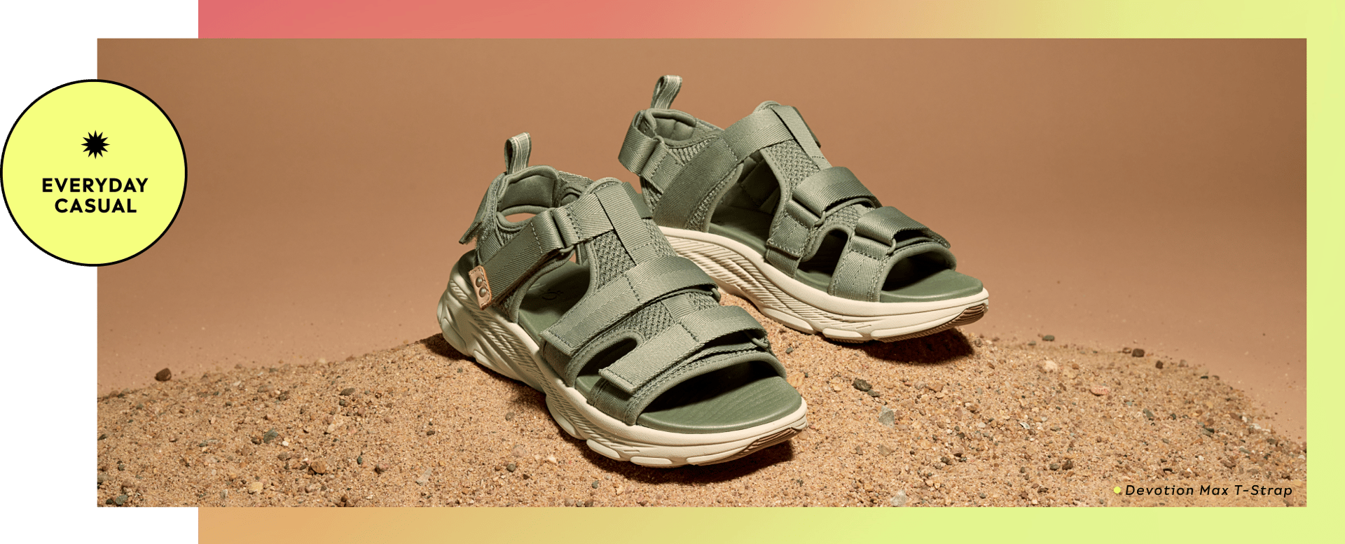 Devotion Max T-strap sandal 