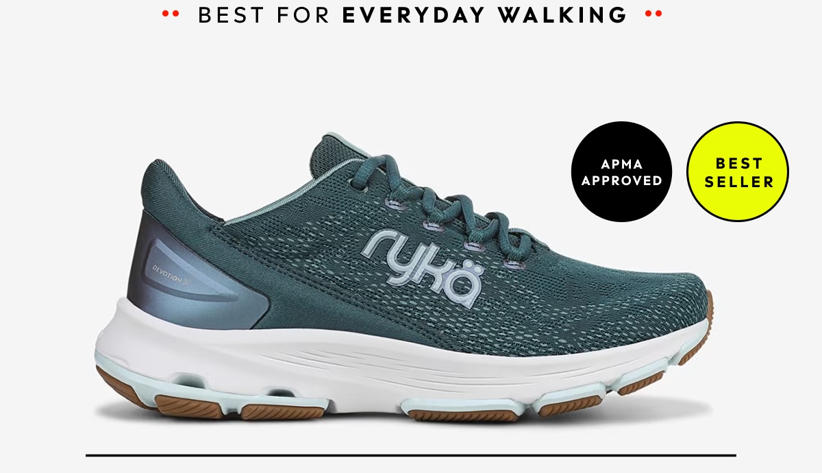 BEST FOR EVERYDAY WALKING. APMA APPROVED. BEST SELLER.