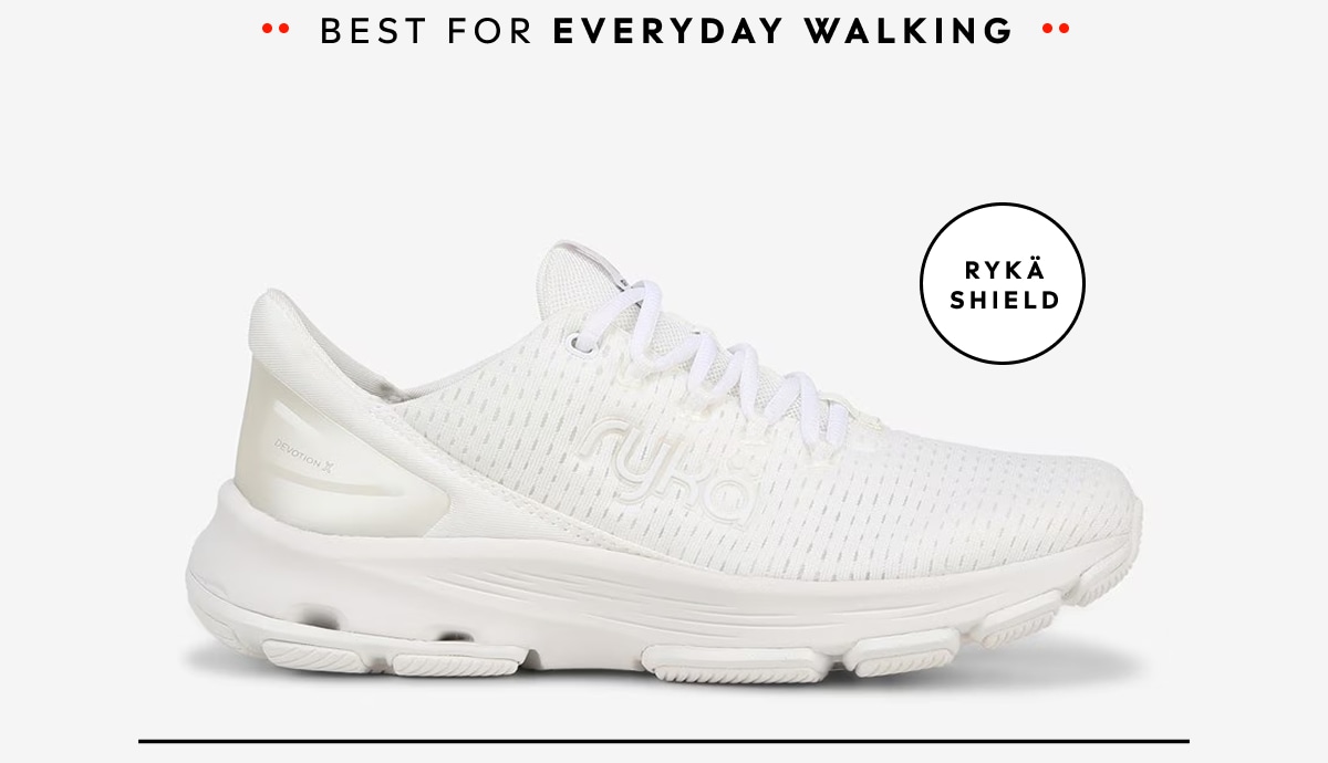 BEST FOR EVERYDAY WALKING. RYKÄ SHIELD.