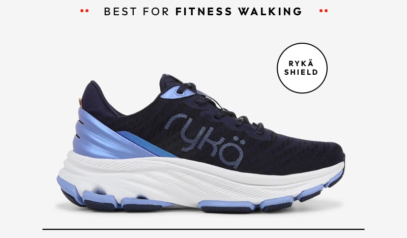 BEST FOR FITNESS WALKING. RYKÄ SHIELD.
