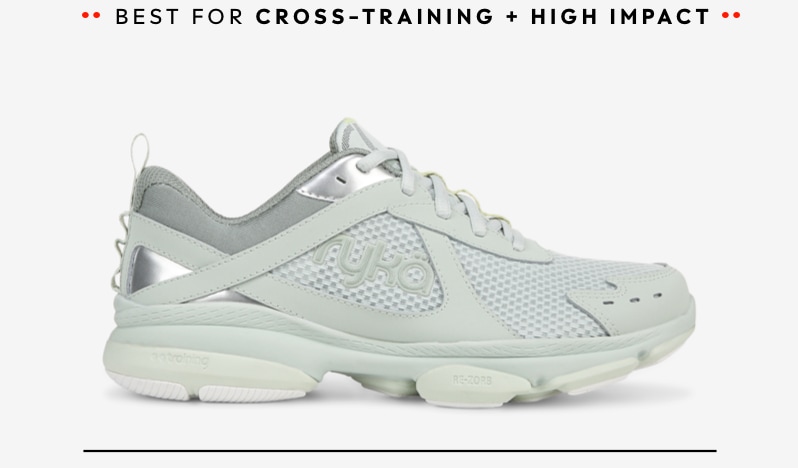 BEST FOR CROSS-TRAINING AND HIGH IMPACT.