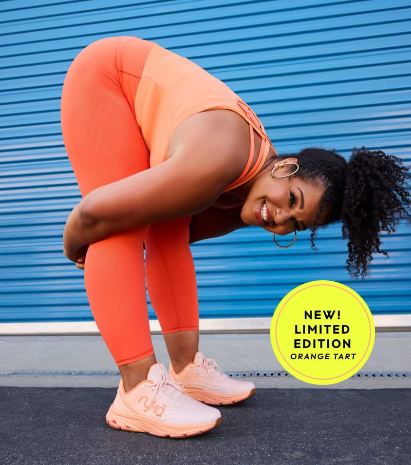 NEW! LIMITED EDITION ORANGE TART. Lacee Green for Ryka.