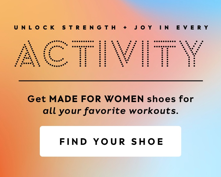 Unlock strength and Joy in every activity. Get made for women shoes for all your favorite workouts. Find your shoe.