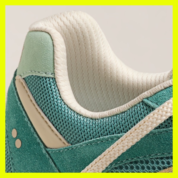 a view of the Rykä Candor shoe's padded collar and ACTIVFOAM EVA for soft cushioning