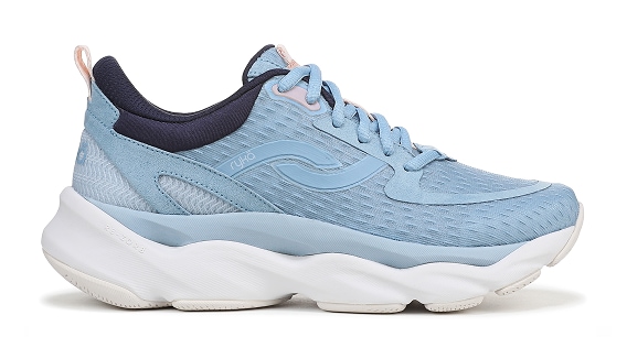 One blue Rezorb Max Rykä shoe