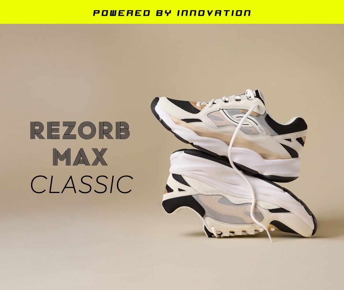 POWERED BY INNOVATION. REZORB MAX CLASSIC.