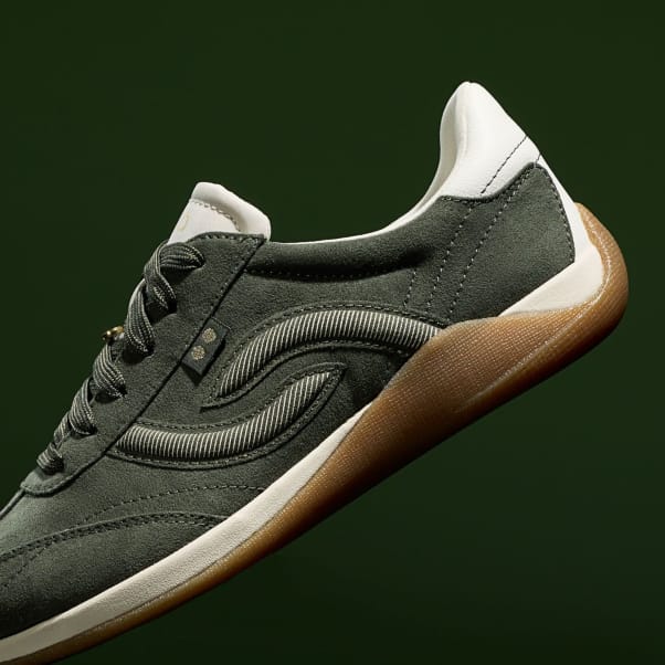Green sneaker