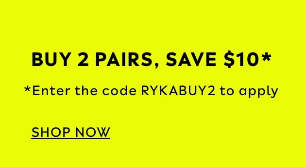 buy 2 pairs save $10