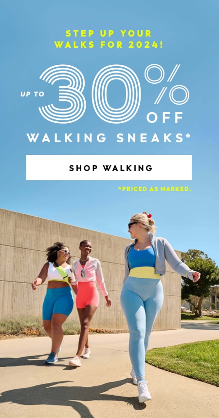 Shop up to 30% off walking shoes for women