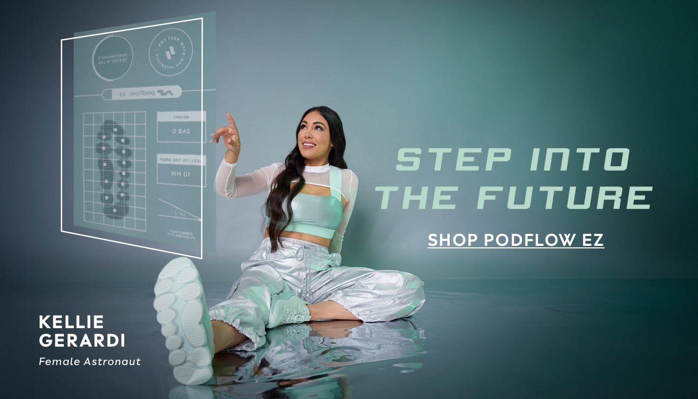 Step into the future with Kellie Gerardi and shop Podflow EZ