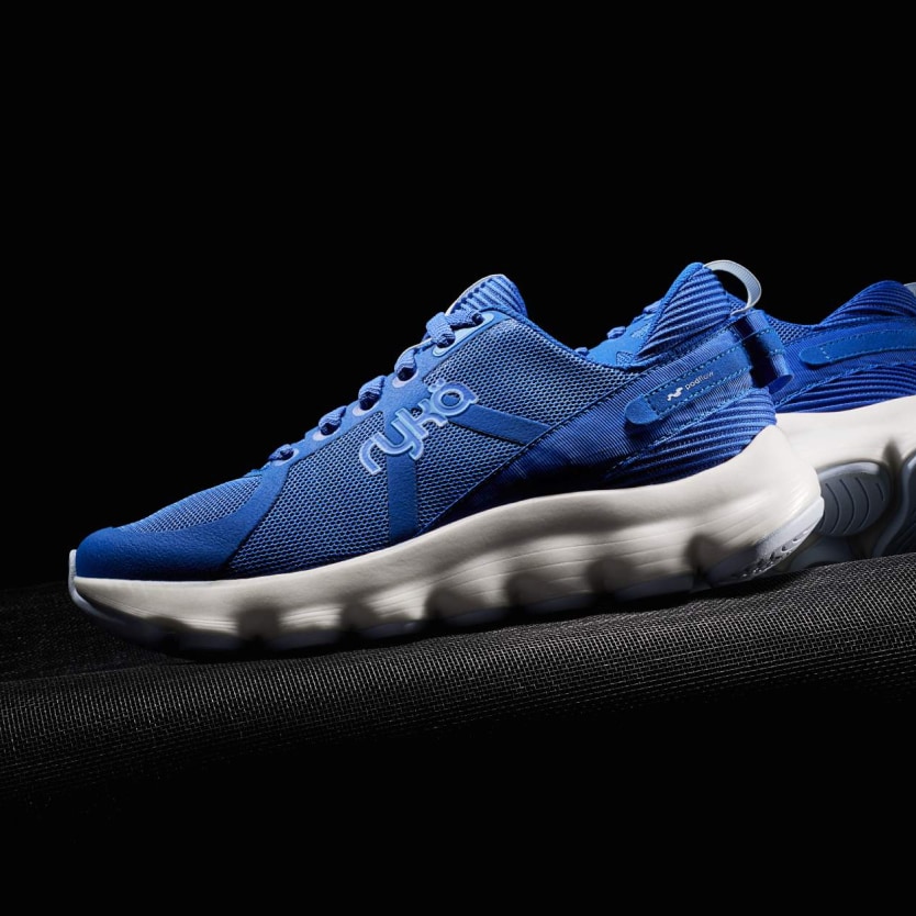 A Rykä Podflow shoe on a black background