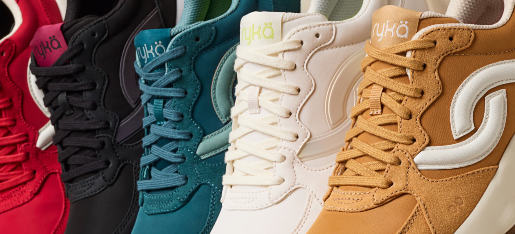 Various retro Rykä shoes