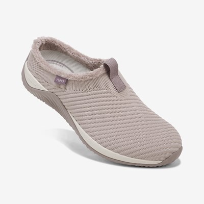 RYKA Women's Terrain Suede Casual Clog Slip-On Shoes ~ Tan 6M ~ NEW! 