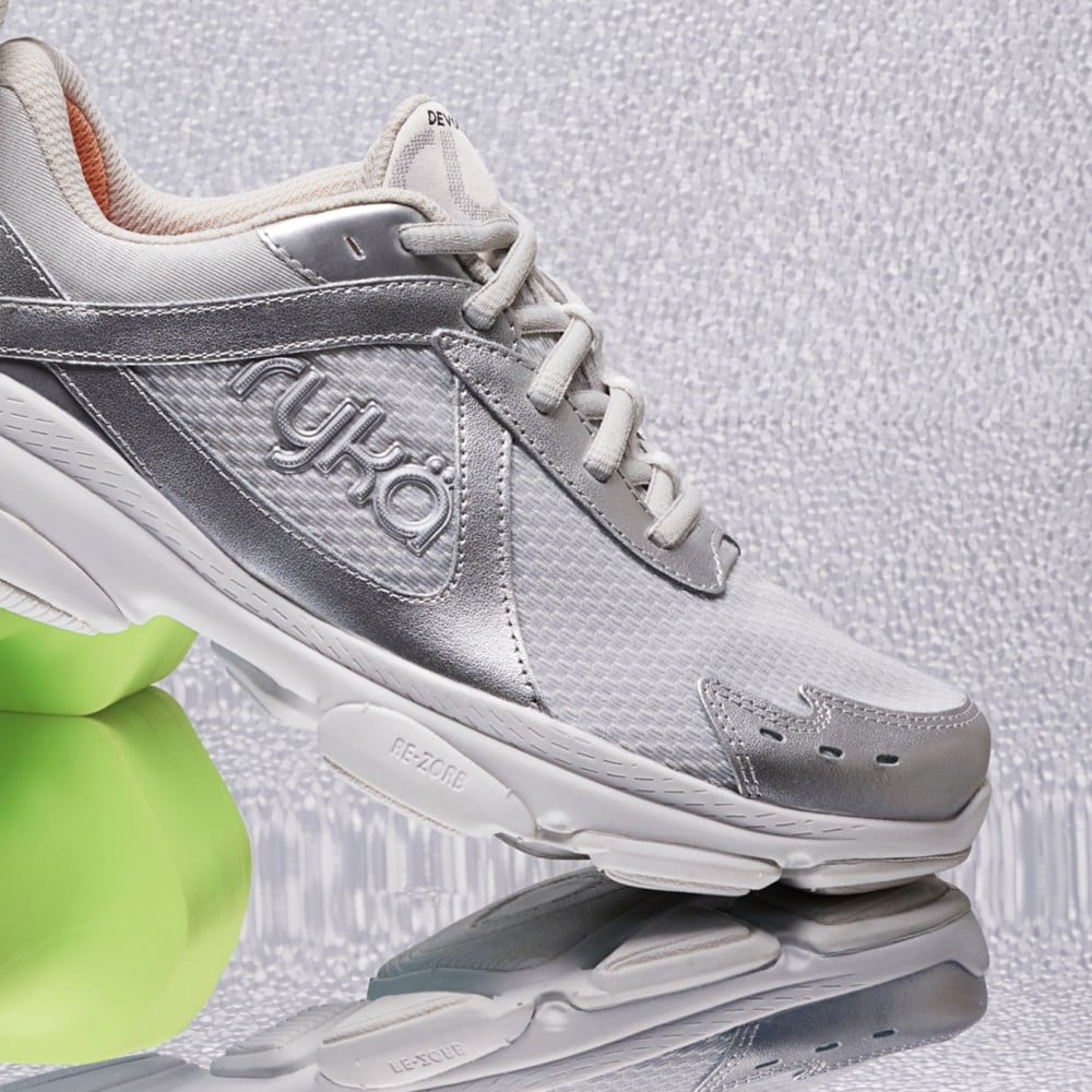 ryka スニーカー ホワイト／グレー ryka スニーカー ホワイト／グレー ryka スニーカー ホワイト／グレー