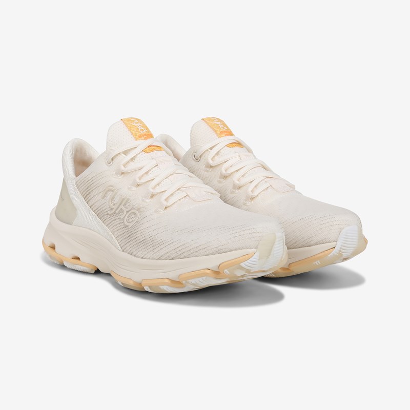 Ryka Devotion X Plus Walking Sneakers White 8.0 W Breathable Mesh