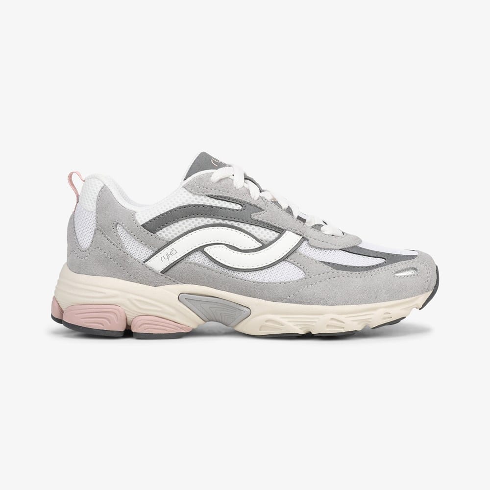 ryka スニーカー ホワイト／グレー Rykä Ultimate X Sneaker | Womens Sneakers