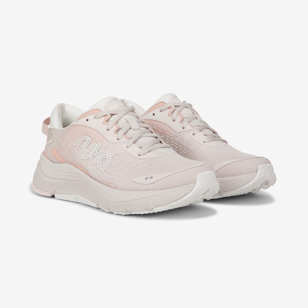 Ryka Utopia Run Women s Running Sand Beige Size 8.5