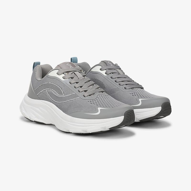 Ryka Devine Max Walking Sneakers Paloma Grey Mesh Synthetic 7.5 W