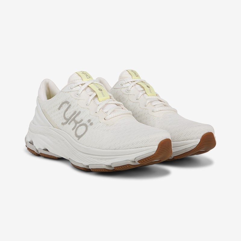 Ryka Devotion X Max Rs Shoes White Alyssum 5.5 M Arch Support, Lightweight