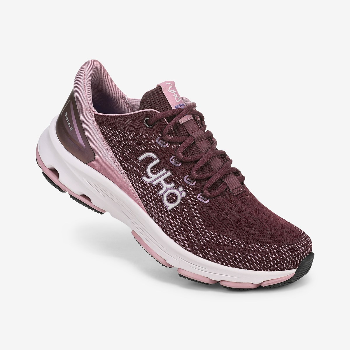 (取寄) ライカ レディース ディヴォーション X ウォーキング シューズ Ryka women Devotion X Walking Shoe Purple Fig Mesh Fabric Rykä Devotion X Walking Sneaker | Womens Sneakers