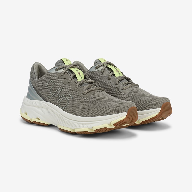 Ryka Devotion X Max Rs Shoes Vetiver Green Mesh Fabric 9.5 W Arch Support, Lightweight