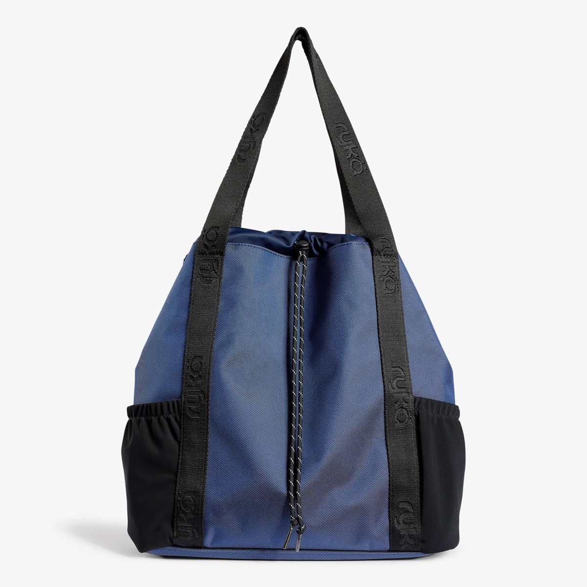 Convertible Nylon Shoulder Bag Tote Drawstring Backpack Large Purse Sport Bag 