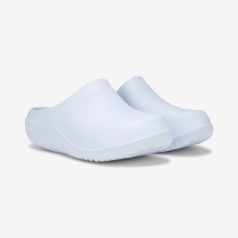 Ryka Echo Recovery Clog Sandals Ice Blue Eva 12.0 M Slip On, Lightweight