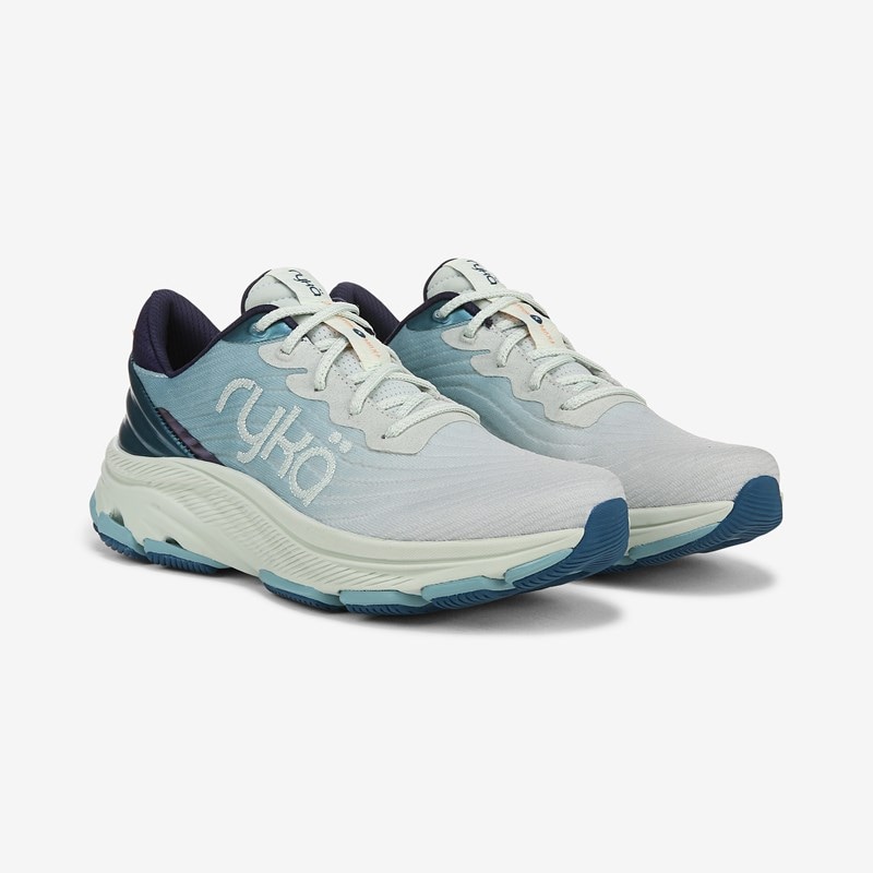 Ryka Devotion X Max Plus Rs Shoes Icicle Green Mesh Fabric 9.0 M Lightweight