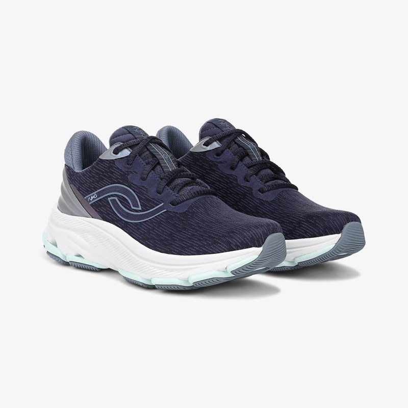 Ryka Devotion X Max 2 Walking Sneakers Academy Blue Mesh Fabric 10.0 M Arch Support