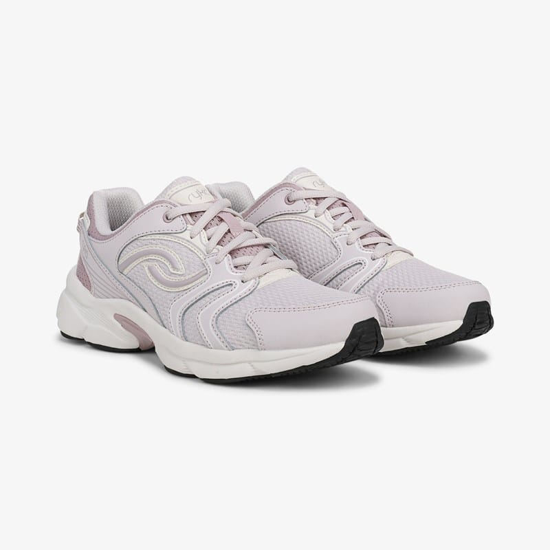 Ryka Streamline Walking Sneakers Lilac Leather/Mesh Fabric/leather 10.0 M Lightweight