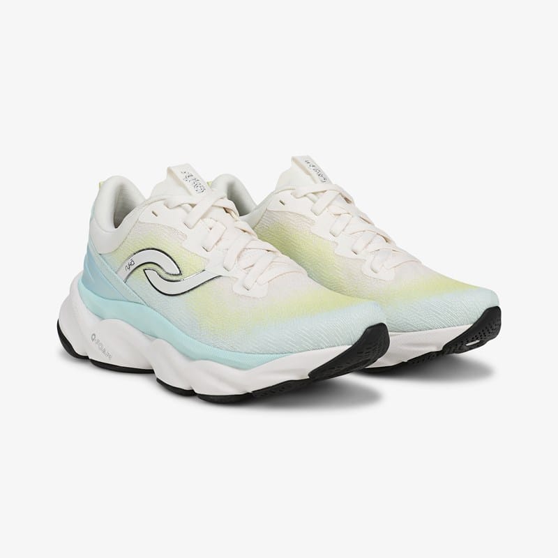 Ryka Elevate Lx Walking Sneakers White Alyssum Mesh Fabric 8.0 M Arch Support, Lightweight